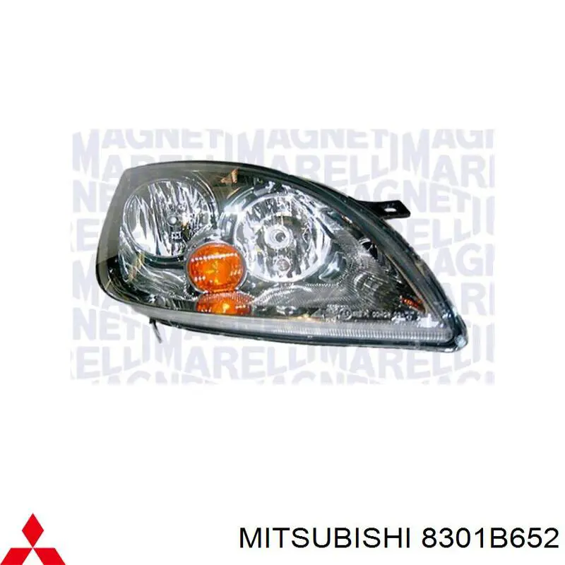 Купить 8301B652 Mitsubishi Фара основная правая