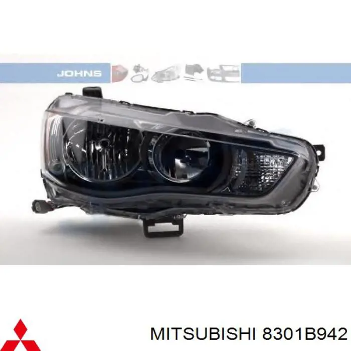 8301B942 Mitsubishi luz direita