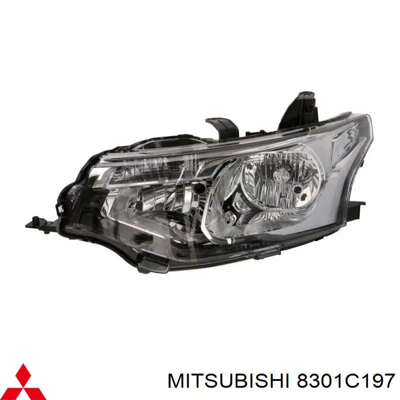 Левая фара 20F898052B TYC