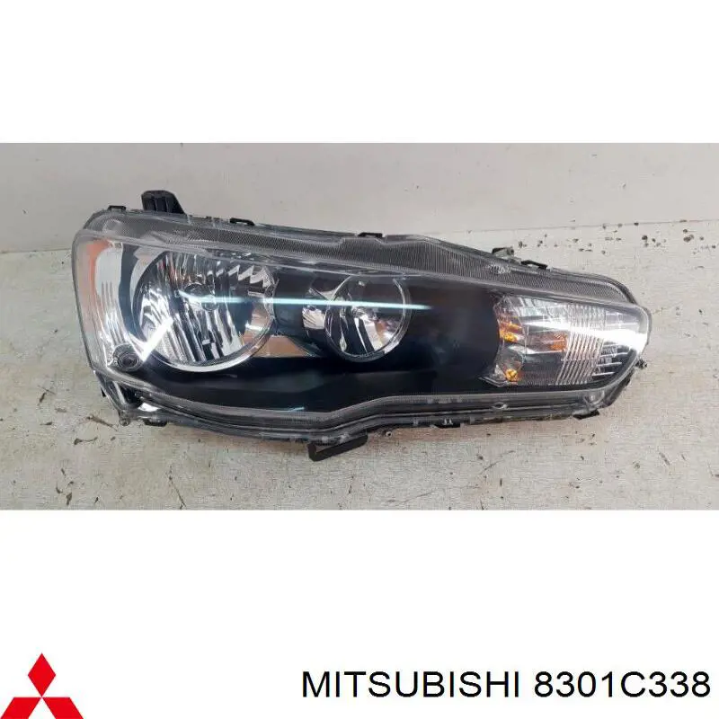 Правая блок фара Mitsubishi 8301C338 цена, от 19.00 USD