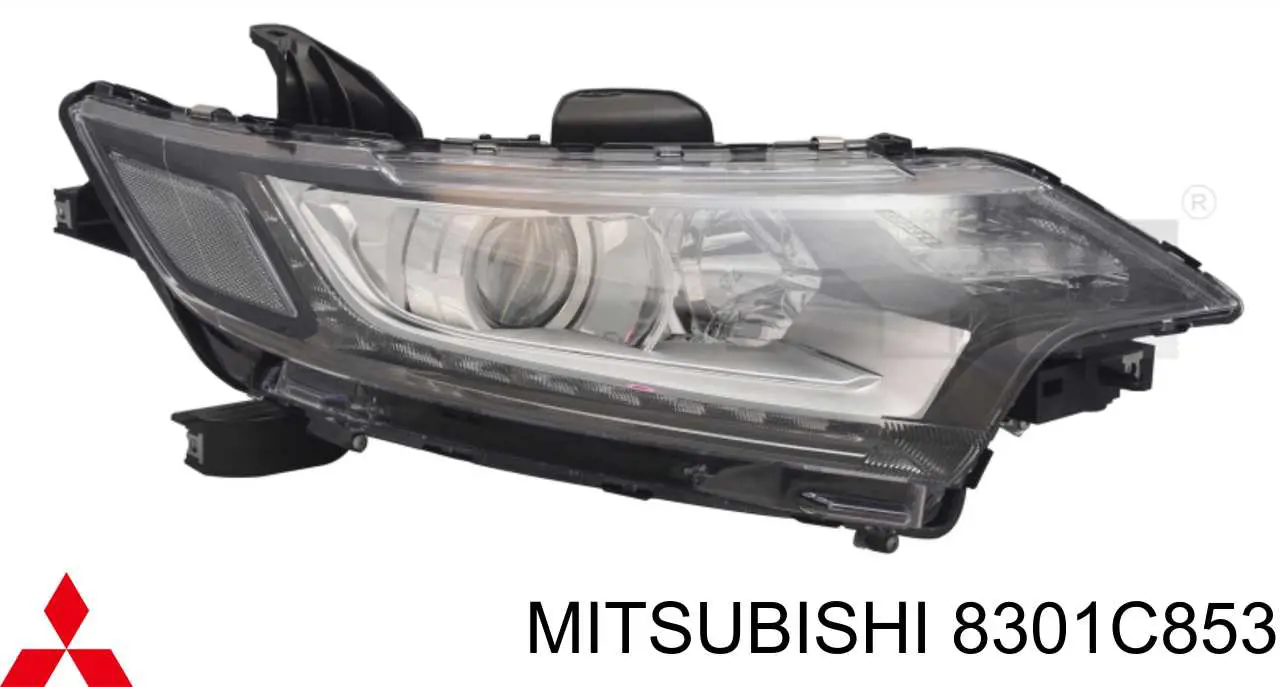 8301C853 Mitsubishi фара левая