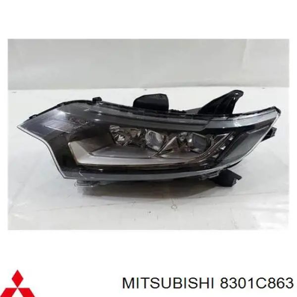Фара левая Mitsubishi 8301C863 цена, от 493.58 USD