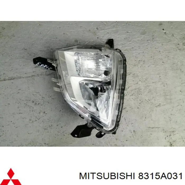 Luzes de nevoeiro esquerdas para Mitsubishi Eclipse (GK)