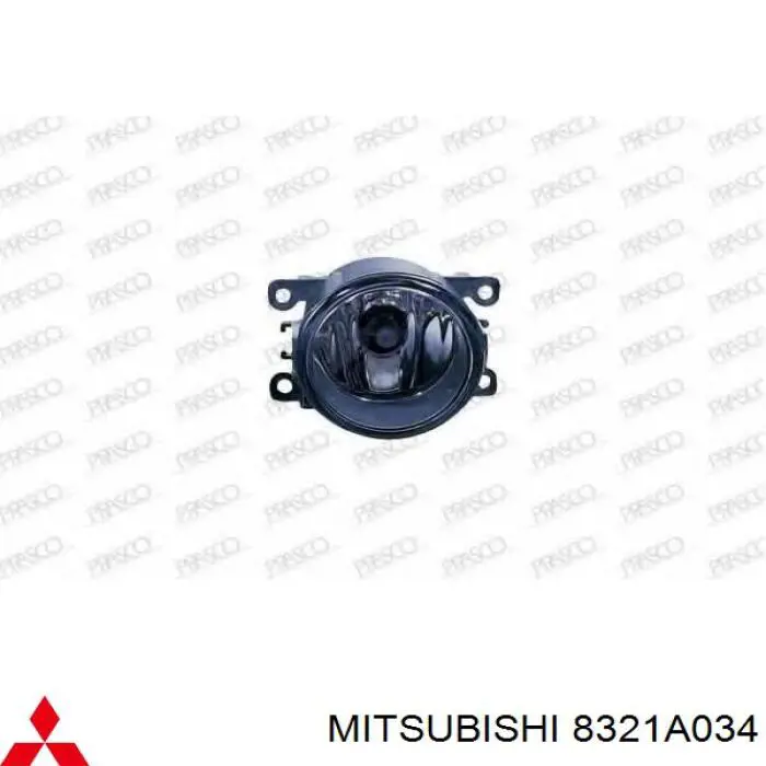 Фара противотуманная левая/правая Mitsubishi 8321A034