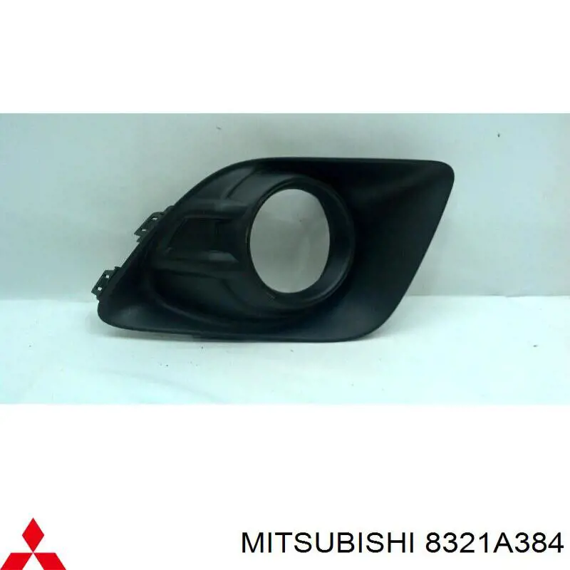 Ободок (окантовка) фары противотуманной правой Mitsubishi 8321A384 цена, от 8.39 USD