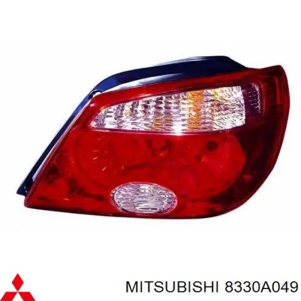 8330A049 Mitsubishi фонарь задний левый