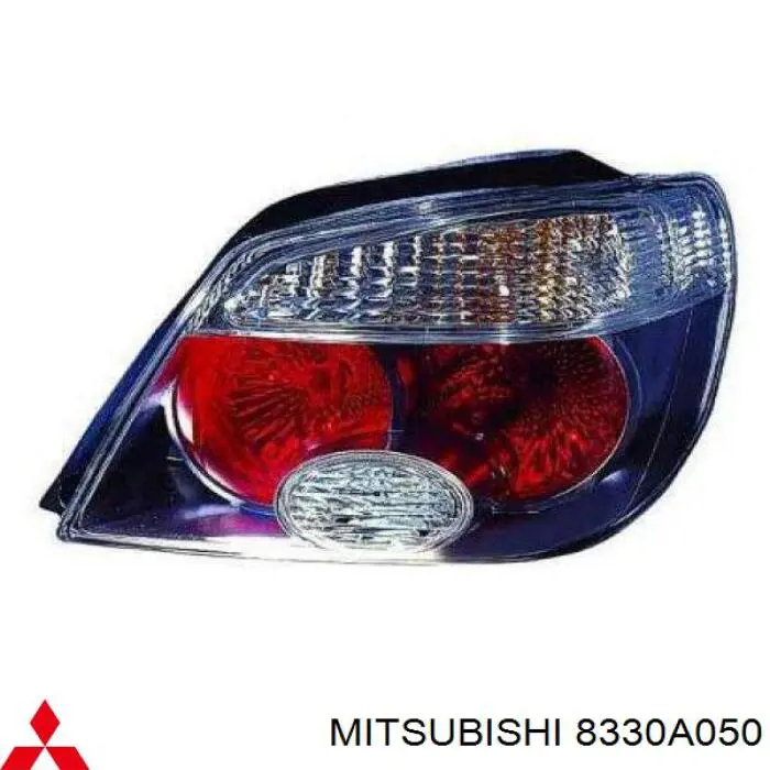 8330A050 Mitsubishi lanterna traseira direita