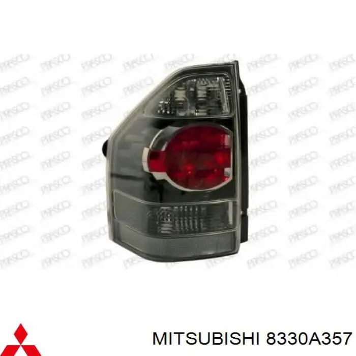 Фонарь задний левый 8330A357 Mitsubishi