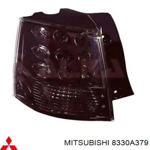 Задняя левая внешняя фара Mitsubishi 8330A379 цена, от 88.69 USD