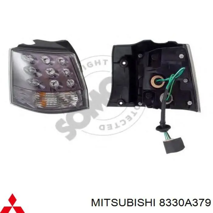 Купить 8330A379 Mitsubishi Стоп задний