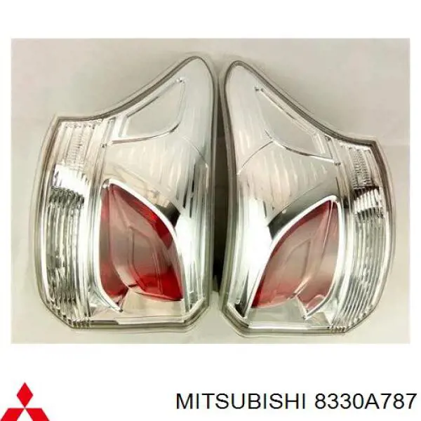 Фонарь задний левый Mitsubishi 8330A787