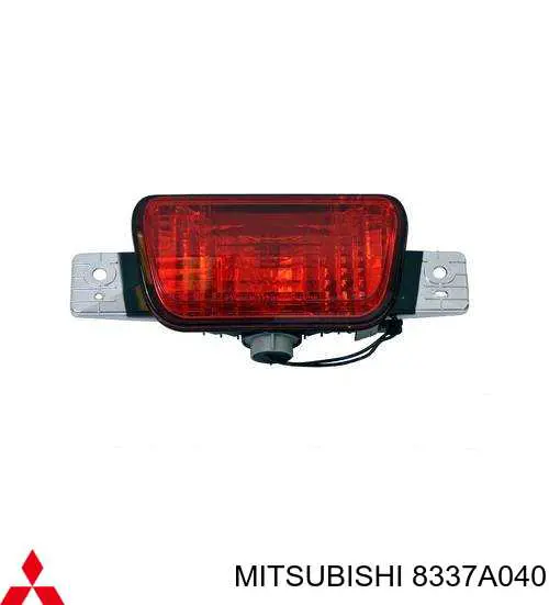 Lanterna de nevoeiro traseira esquerda para Mitsubishi Pajero (V90)