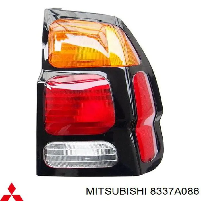 Фонарь заднего бампера правый Mitsubishi 8337A086