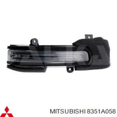 Pisca-pisca de espelho direito para Mitsubishi Outlander (CWW)