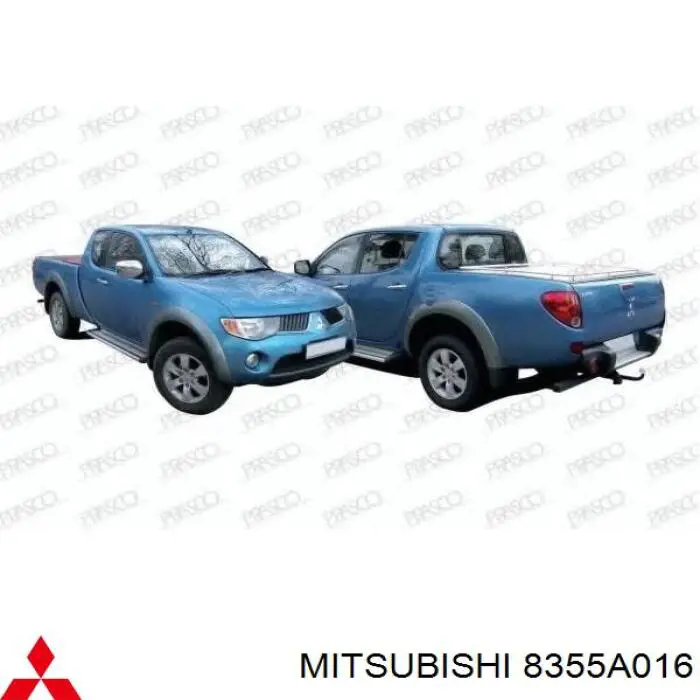Retrorrefletor (refletor) do pára-choque traseiro direito Mitsubishi 8355A016 preço, a partir de 24,54 USD