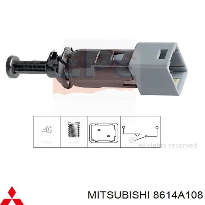 8614A108 Mitsubishi датчик включения стопсигнала