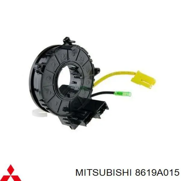 8619A015 Mitsubishi кольцо airbag контактное, шлейф руля