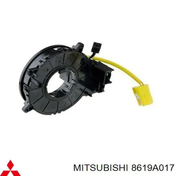 8619A017 Mitsubishi кольцо airbag контактное, шлейф руля