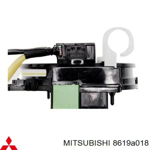 Кольцо AIRBAG контактное, шлейф руля Mitsubishi 8619A018