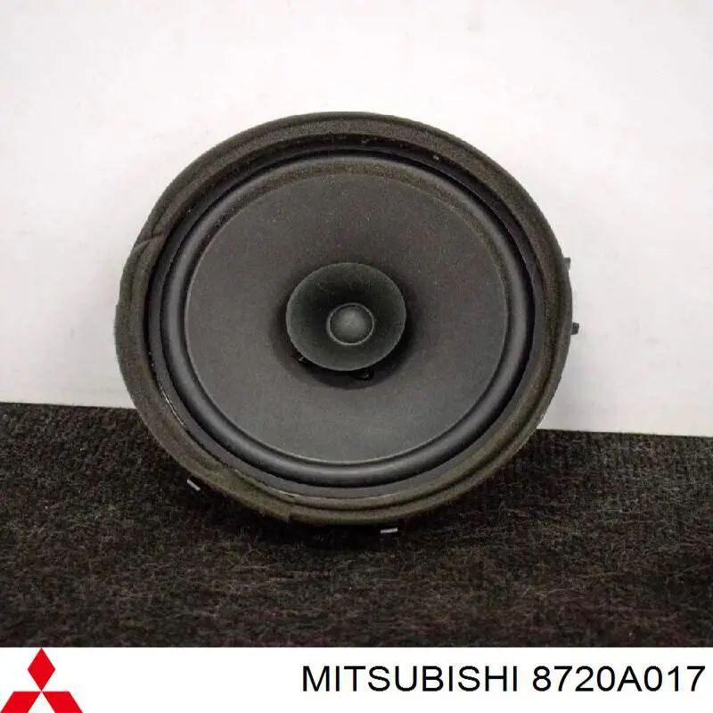 8720A017 Mitsubishi alto-falante da porta dianteira
