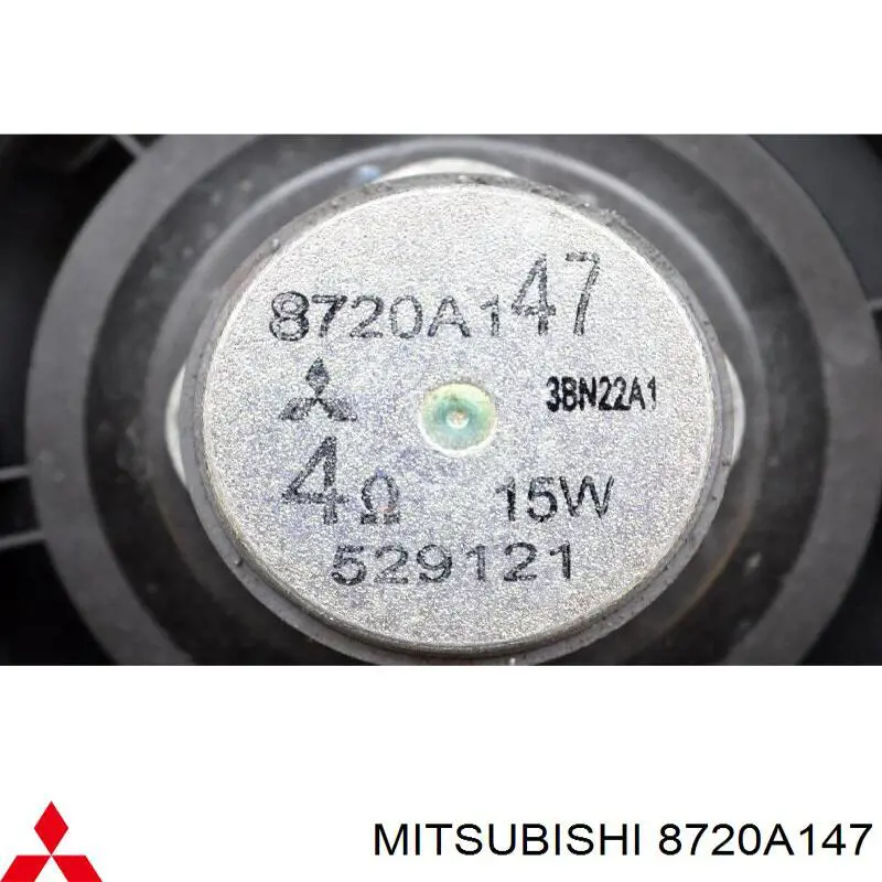 Динамик передней двери Mitsubishi 8720A147 цена, от 280.62 UAH