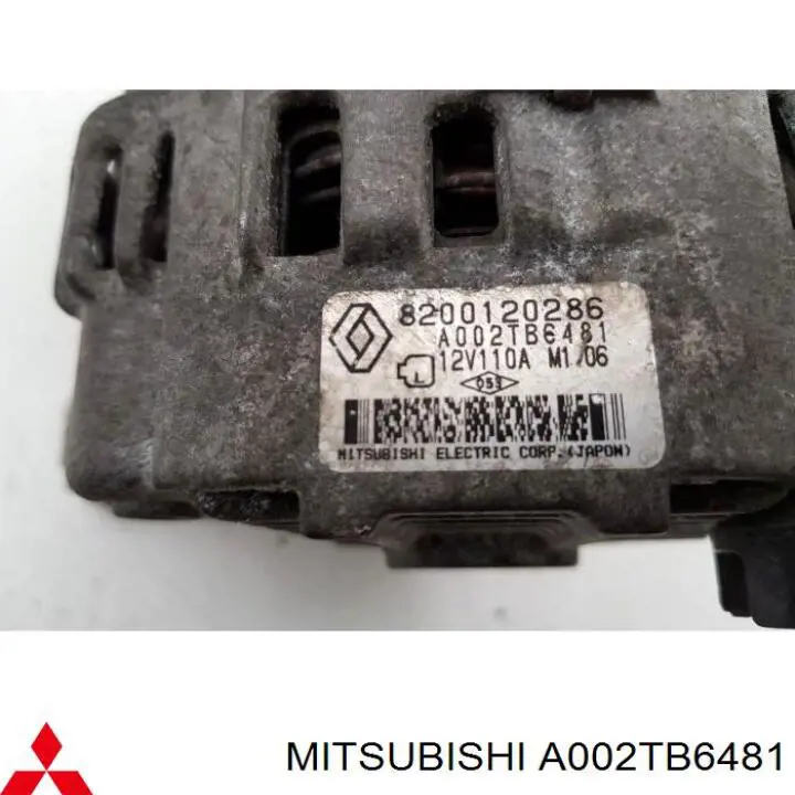Автомобильный генератор Mitsubishi A002TB6481 цена, от 56.50 USD