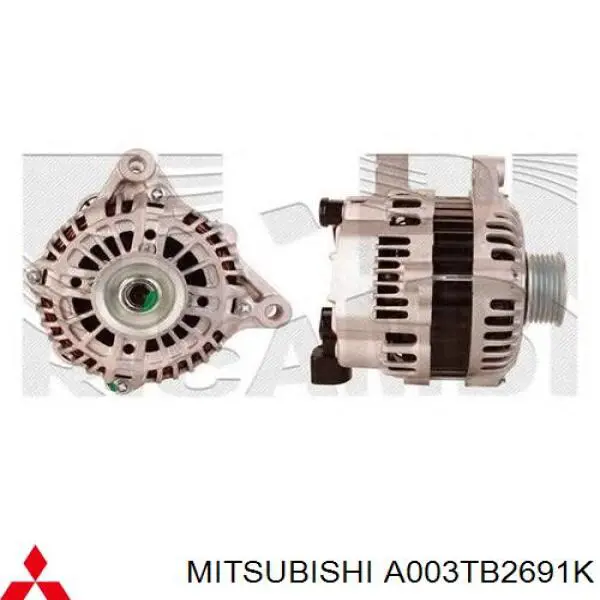 Генератор A003TB2691K Mitsubishi