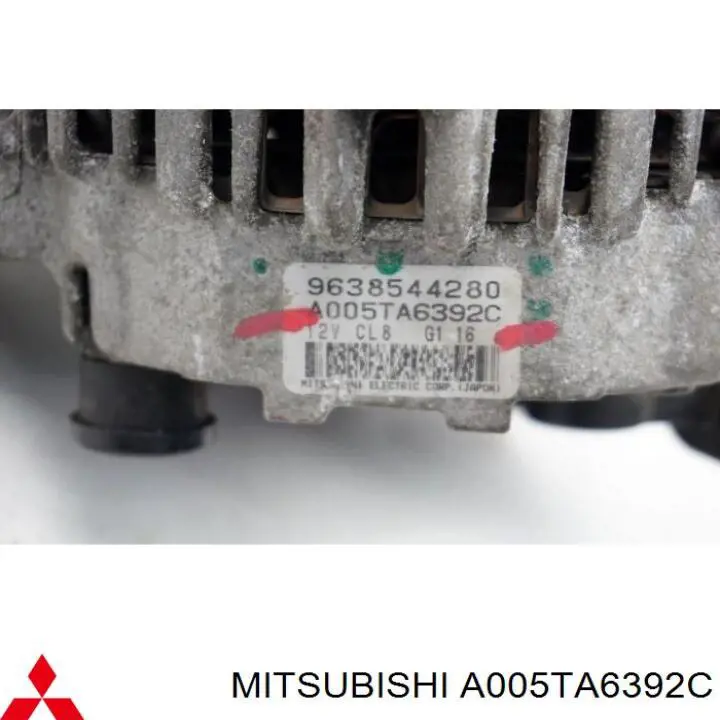 A005ta6392c Mitsubishi генератор
