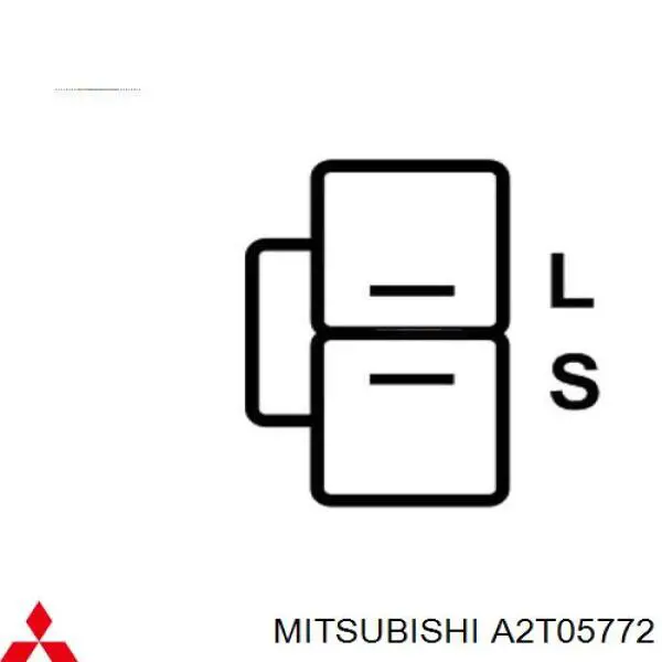 Купить A2T05772 Mitsubishi Генератор