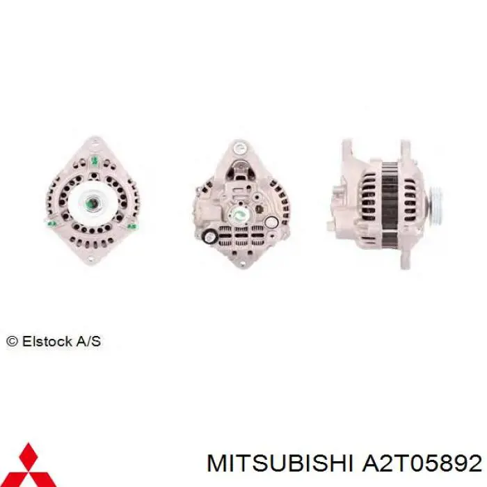 Автомобильный генератор Mitsubishi A2T20191ZC цена, от 106.61 USD