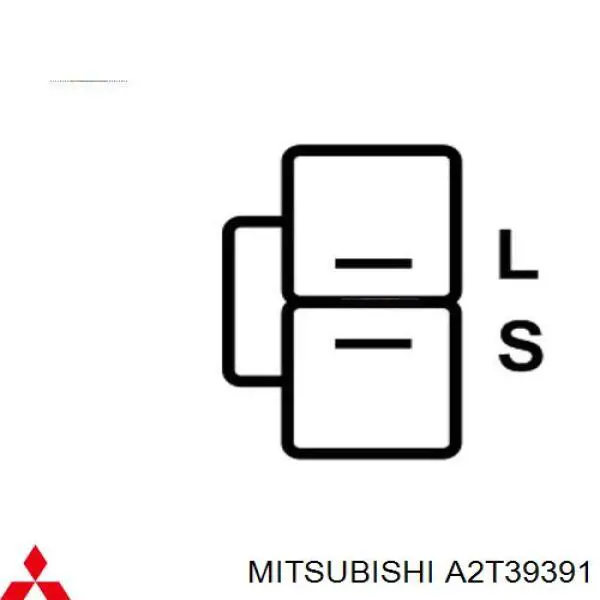 Автомобильный генератор Mitsubishi A2T34477 цена, от 28.34 USD