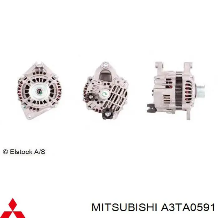 A3TA0591 Mitsubishi генератор