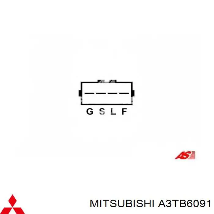 Генератор Аиртрек CU (Mitsubishi Airtrek)