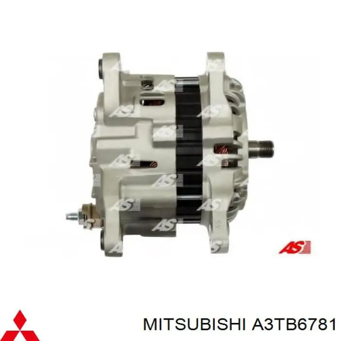 Автомобильный генератор Mitsubishi A3TB6781 цена, от 63.35 USD