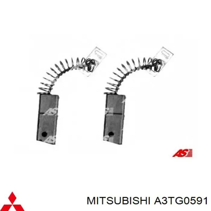 A3TG0591 Mitsubishi Генератор автомобильный