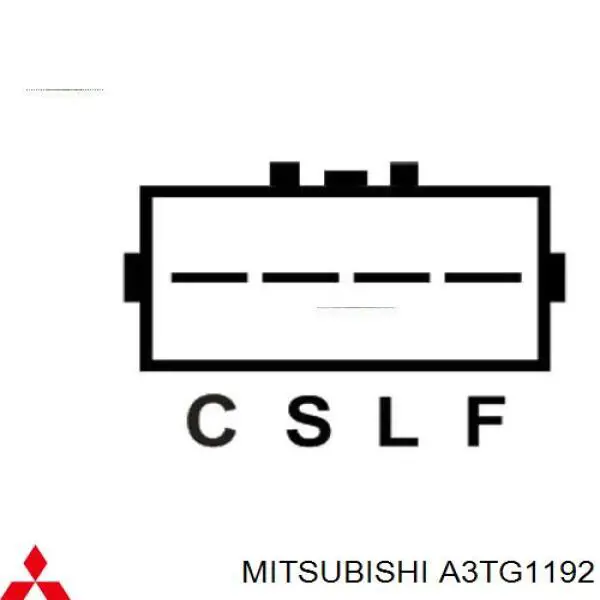 Купить A3TG1192 Mitsubishi Генератор