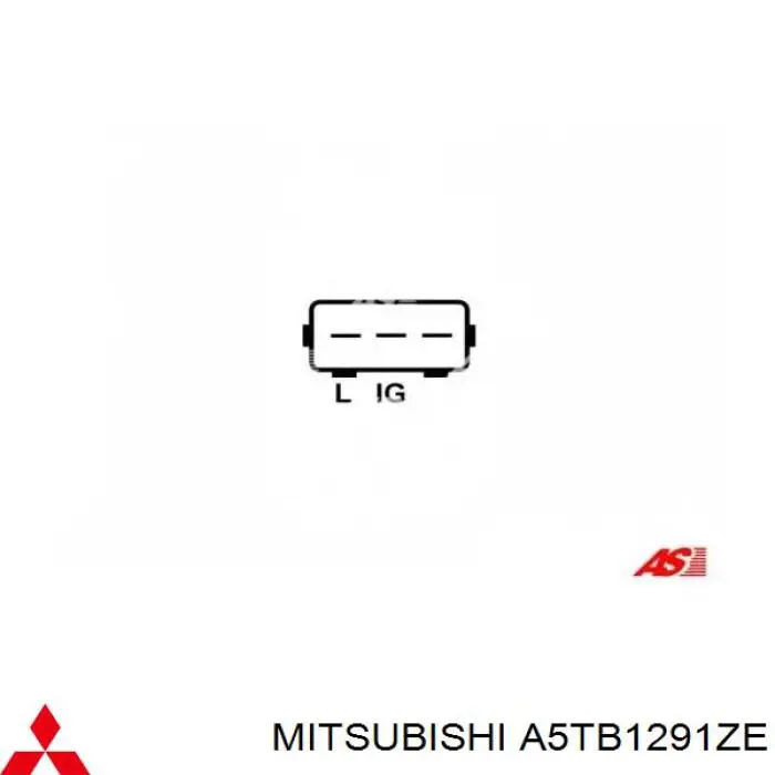 A5TB1291ZE Mitsubishi Генератор автомобильный
