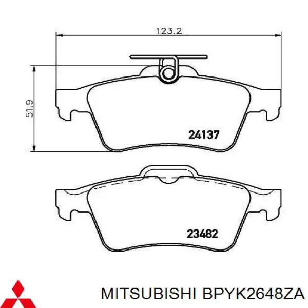BPYK2648ZA Mitsubishi 