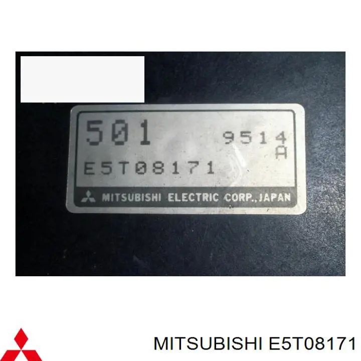 E5T08171 Mitsubishi sensor de fluxo (consumo de ar, medidor de consumo M.A.F. - (Mass Airflow))
