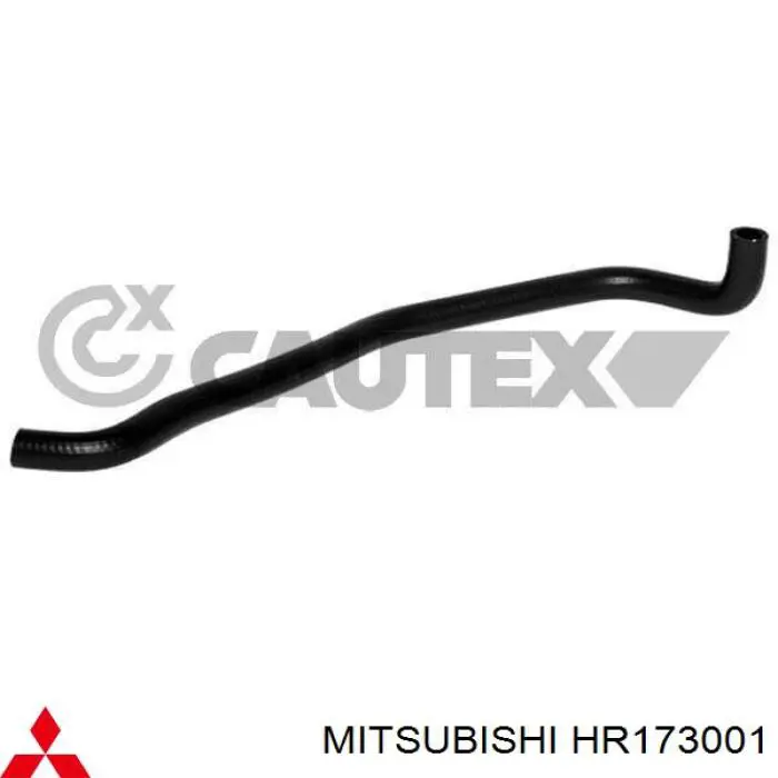 Шланг радиатора охлаждения Mitsubishi HR173001 цена, от 11.30 USD