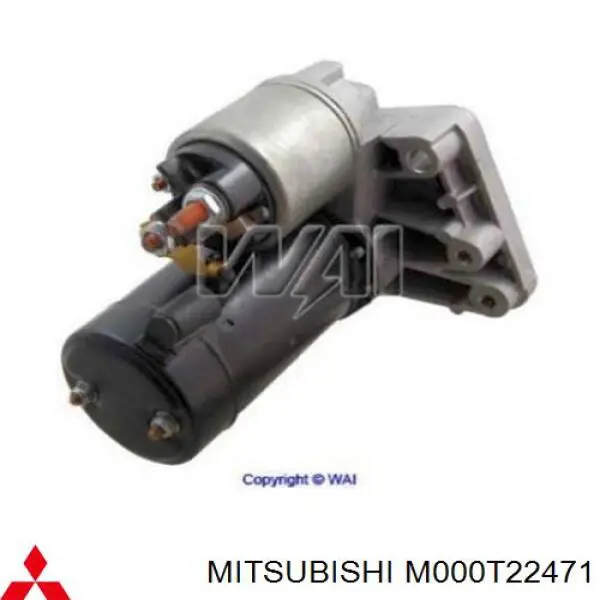 Стартер Mitsubishi M000T22471 цена, от 42.33 USD