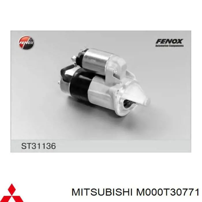 M000T30771 Mitsubishi motor de arranco