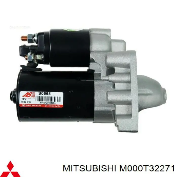 Стартер Mitsubishi M000T32271 цена, от 28.19 USD