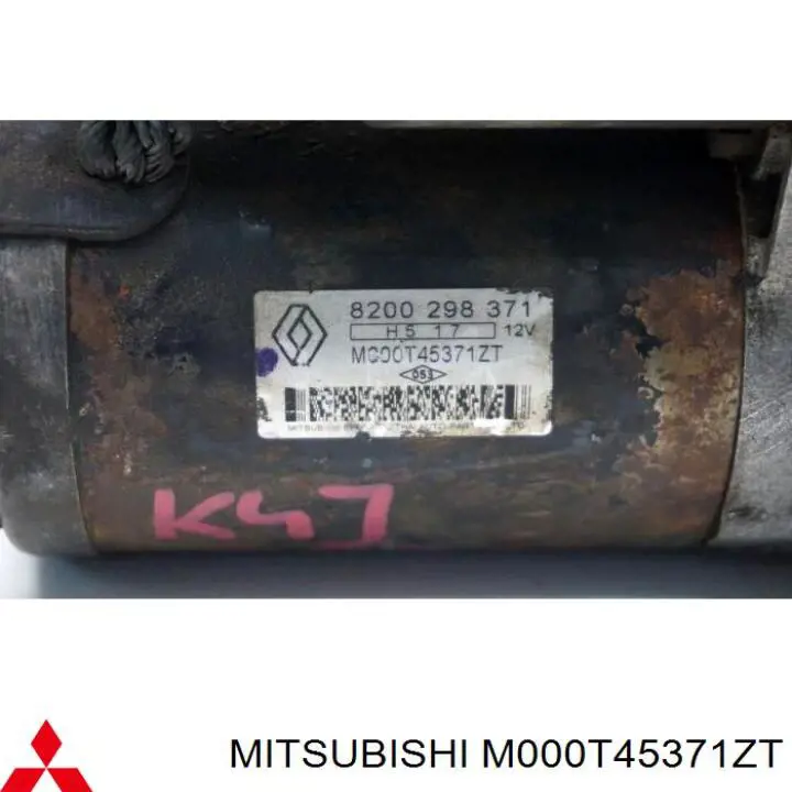 Стартер Renault (RVI) M000T45971ZT цена, от 50.70 USD