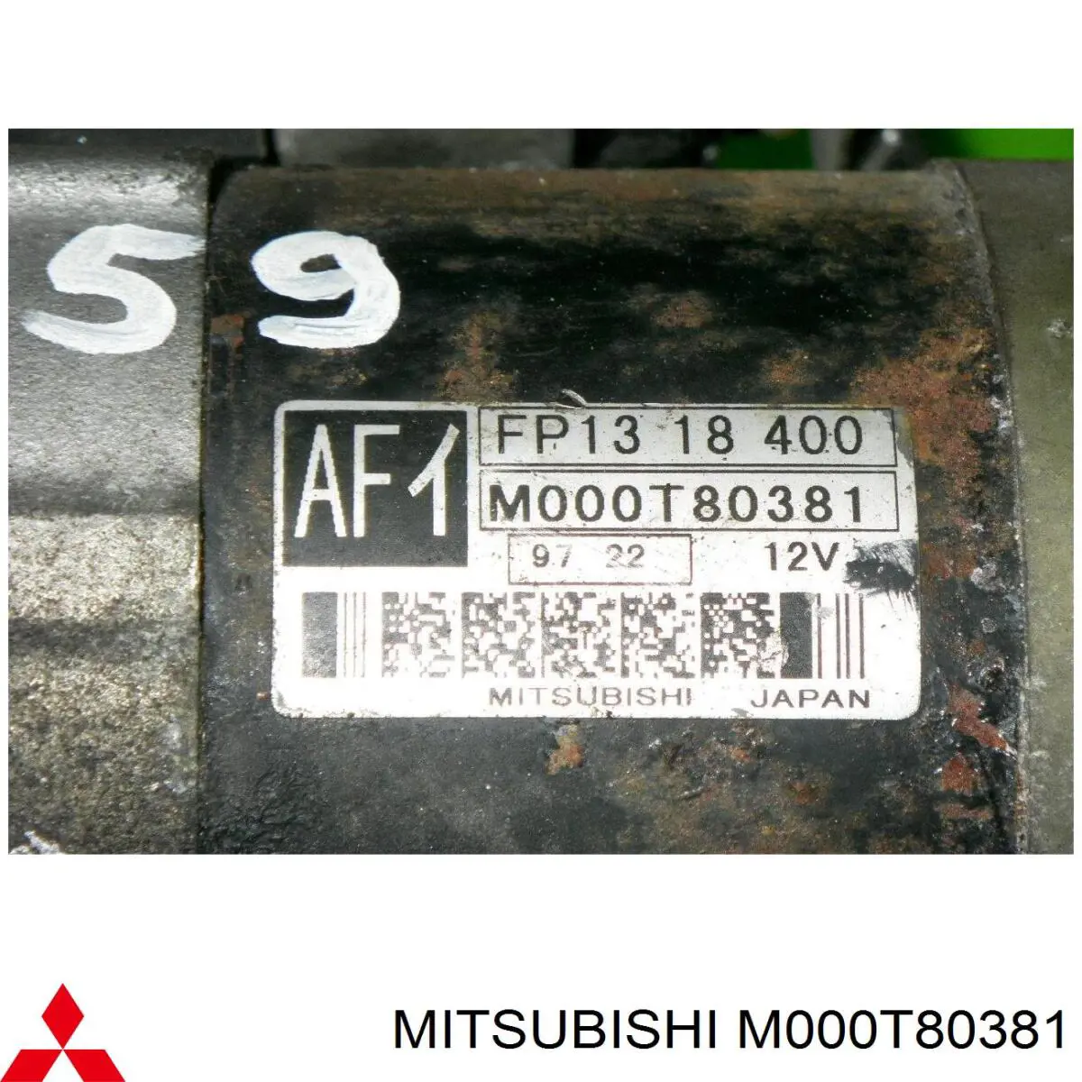 Купить M000T80381 Mitsubishi Стартер