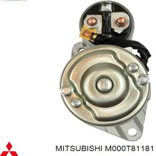 Стартер двигателя Mitsubishi M000T81181