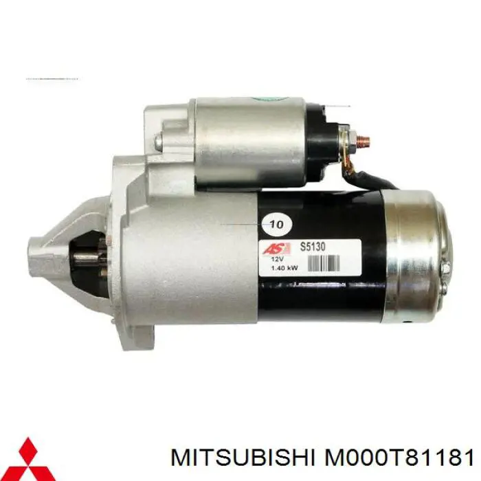 Стартер M000T81181 Mitsubishi