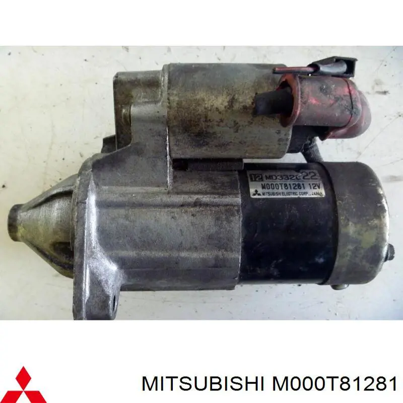 Стартер M000T81281 Mitsubishi