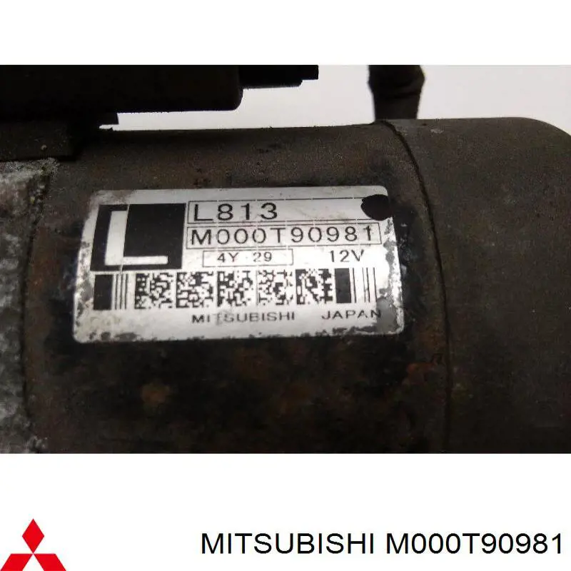 M000T90981 Mitsubishi Стартер автомобиля
