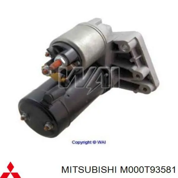 M000T93581 Mitsubishi Стартер автомобиля